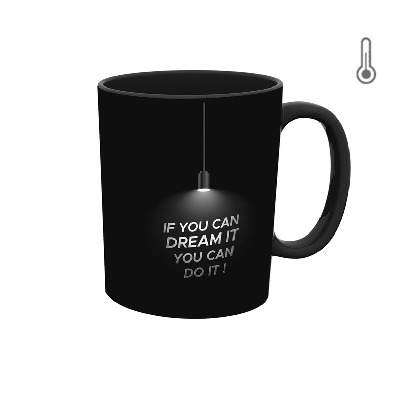 ماگ حرارتی طرح جمله انگیزشی و دیسیپلین