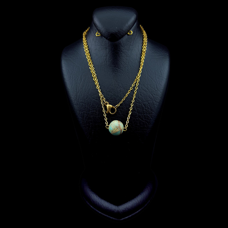 گردنبند دخترانه مدل ماه تولد کد14