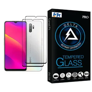 PK Delta Glass MIX002 Screen Protector For Oppo A5 (2020) Pack Of 2
