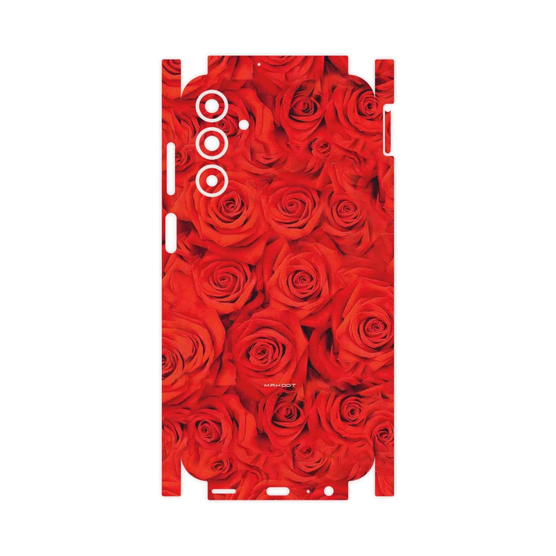 برچسب پوششی ماهوت مدل Red_Flower-FullSkin مناسب برای گوشی موبایل سامسونگ Galaxy A15