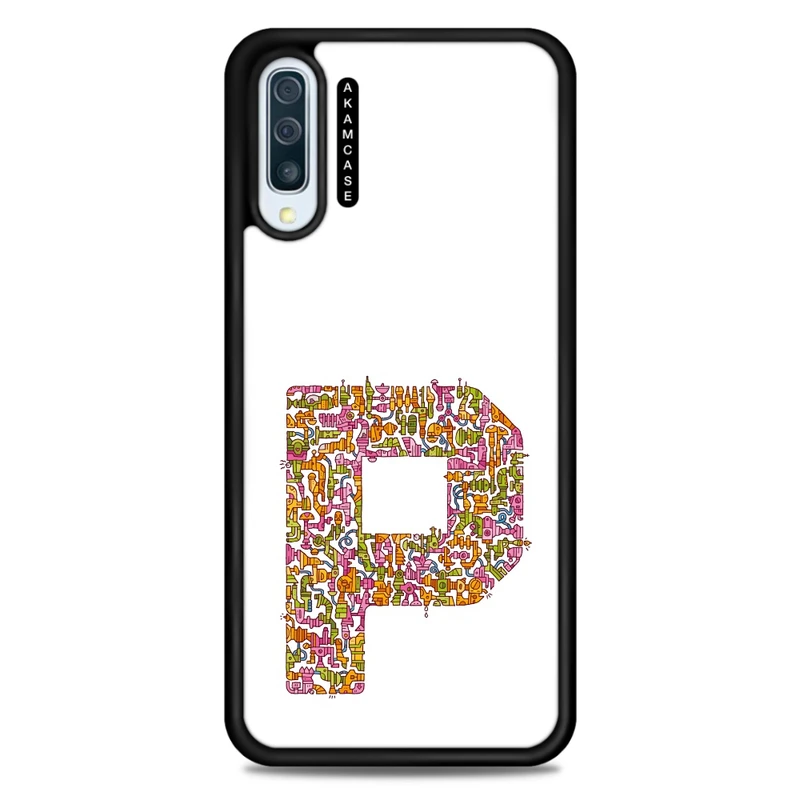 کاور آکام مدل AMC-WSGA50-ALPHADOODLEBET-16 مناسب برای گوشی موبایل سامسونگ Galaxy A50