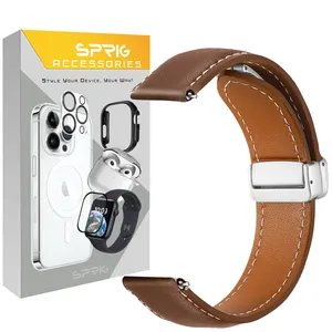 Sprig Magnetic Leather TW Band For QCY GTC / GTS / GS / GT