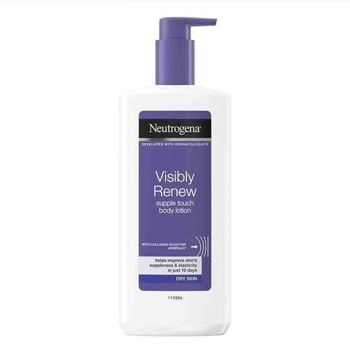 لوسیون بدن نوتروژینا مدل Visibly Renew حجم 400 میلی لیتر