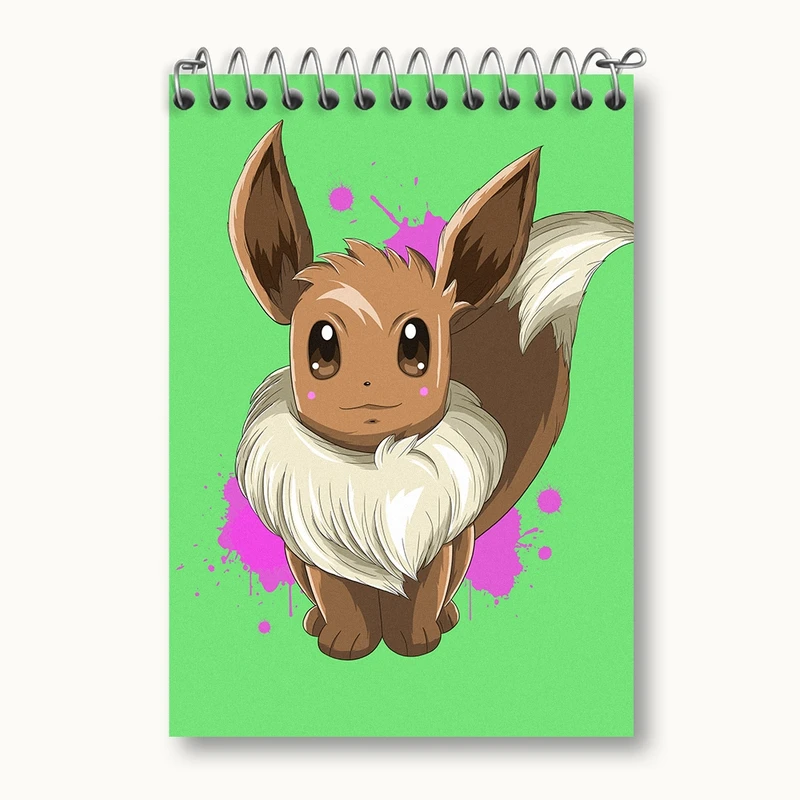 دفتر یادداشت 50 برگ خندالو مدل پوکمون کد N30