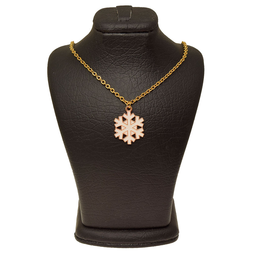 گردنبند دخترانه دلنار گالری مدل دونه برف گردنبند دخترانه دلنار گالری مدل دونه برف