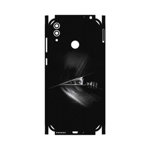 MAHOOT Black Portrait-FullSkin Cover Sticker for Honor 8C