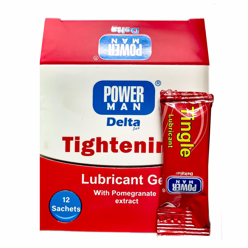 ژل تقویت جنسی دلتازکس مدل Tightening بسته 12 عددی