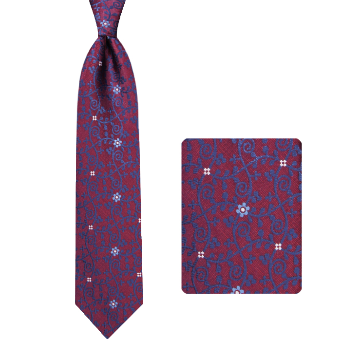 ست کراوات و دستمال جیب مردانه فایو کد 9000116