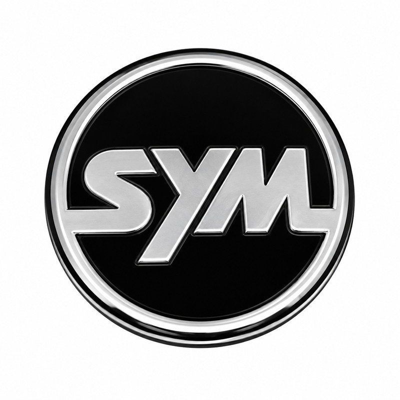 آرم بدنه موتور سیکلت وارون مدل فلزی کد M-151 مناسب برای SYM