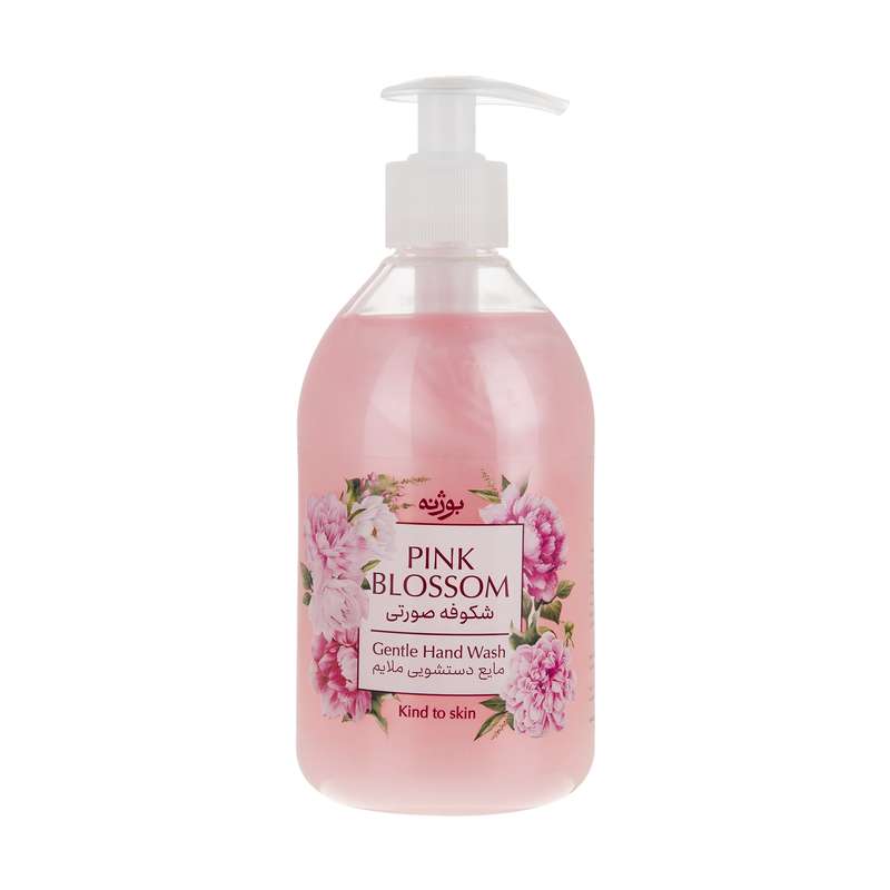 مایع دستشویی بوژنه مدل Pink Blossom وزن 500 گرم