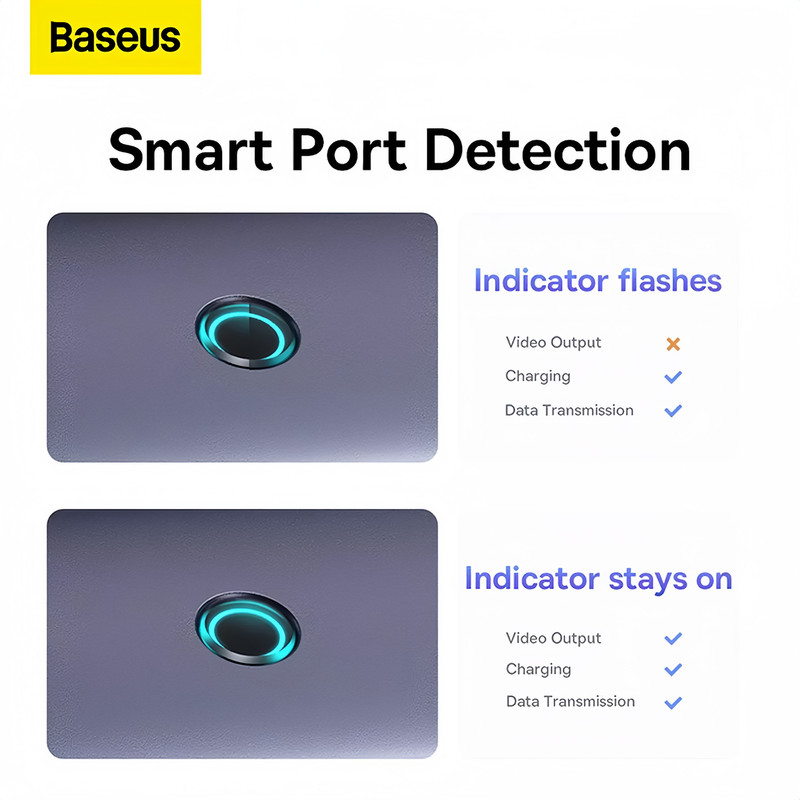 هاب 6 پورت USB-C بیسوس مدل BS-OH111