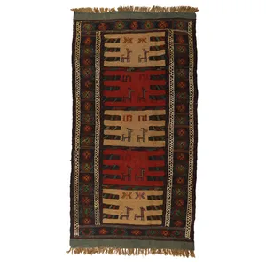 گلیم دستبافت دومتری کد 1403111