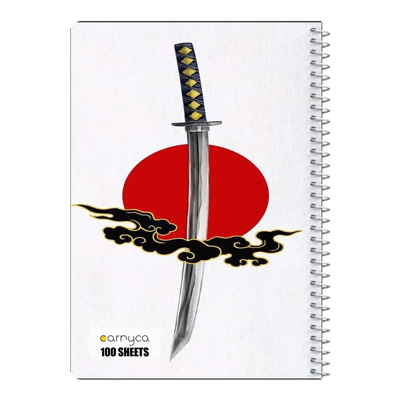 دفتر مشق 100 برگ سیمی کارنیکا طرح پوستر ژاپنی Japan poster کد 96980