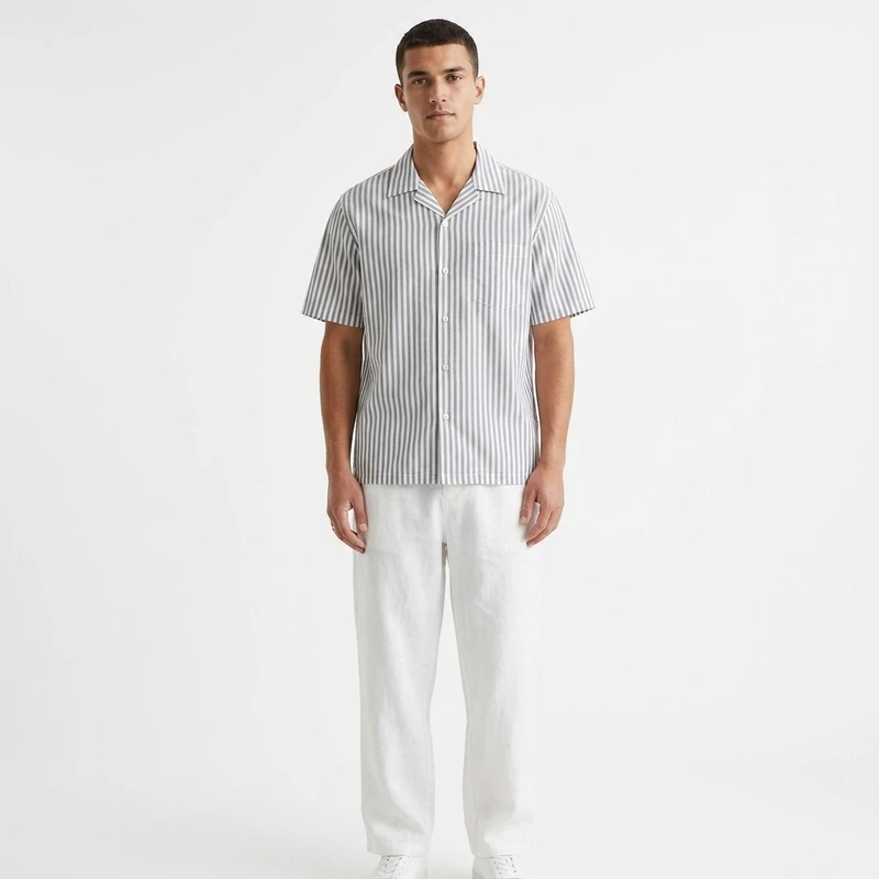 پیراهن آستین کوتاه مردانه مدل  1026