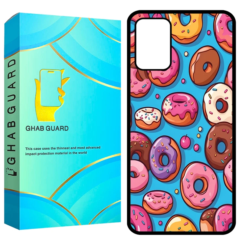 کاور قاب گارد طرح دونات مدل GCHPA324 مناسب برای گوشی موبایل سامسونگ Galaxy A32 4G 