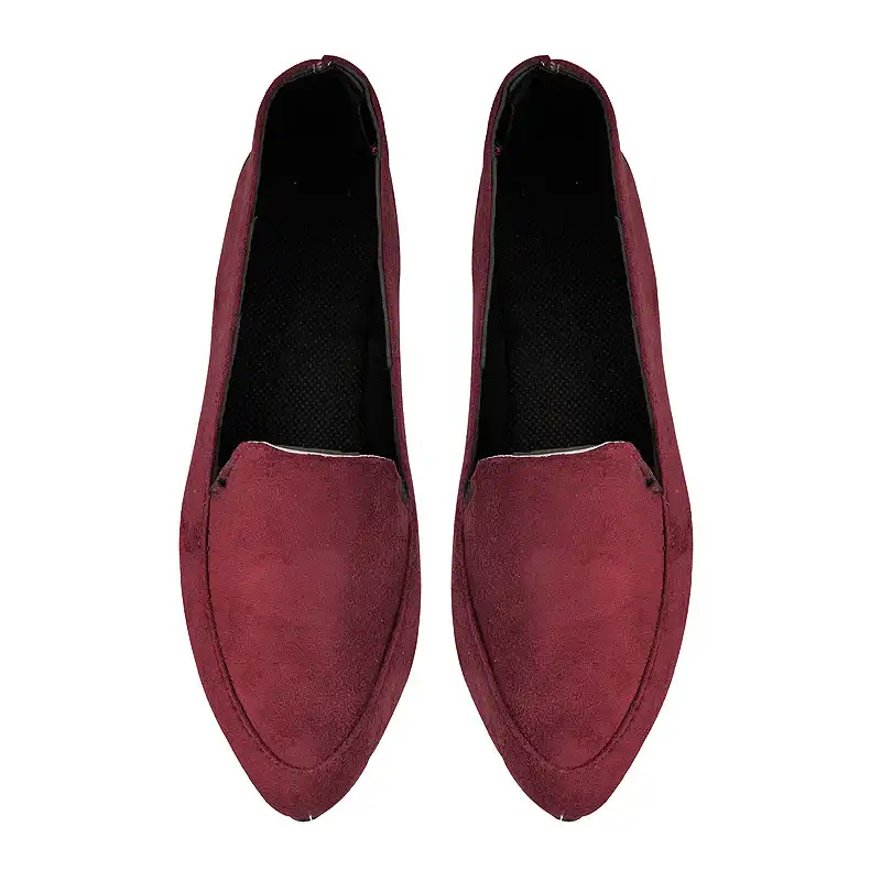 کفش زنانه مدل 351066618 رنگ زرشکی