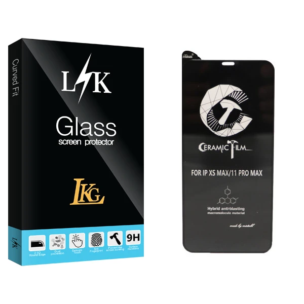 محافظ صفحه نمایش ال کا جی مدل LK Glass مناسب برای گوشی موبایل اپل IPhone 11 Pro Max