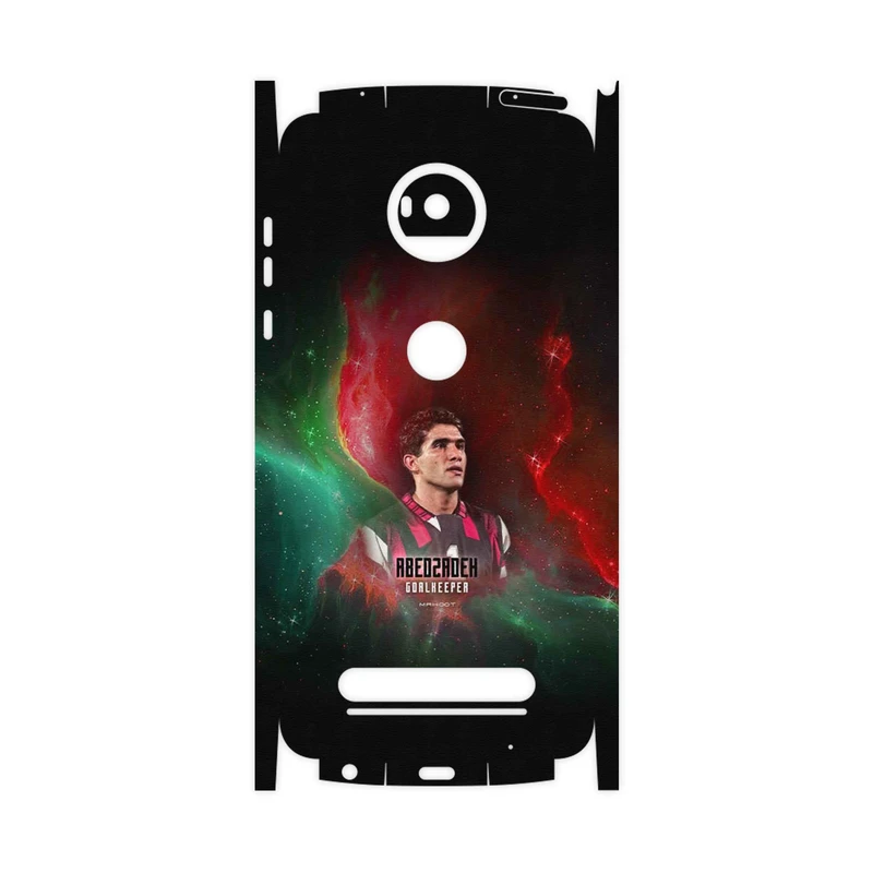 برچسب پوششی ماهوت مدل Ahmad Reza Abedzadeh-FullSkin مناسب برای گوشی موبایل موتورولا Moto Z2 Play