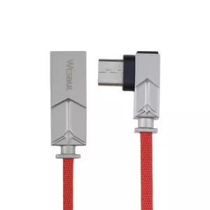 کابل تبدیل USB به USB-C وسدار مدل T53 طول 1 متر 