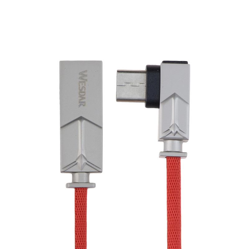کابل تبدیل USB به USB-C وسدار مدل T53 طول 1 متر 