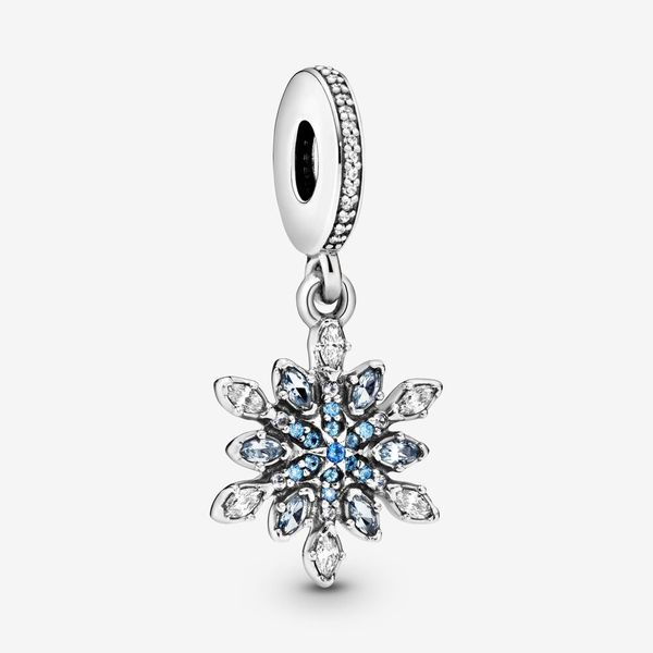 آویز گردنبند نقره زنانه پاندورا مدل Shimmering Snowflake