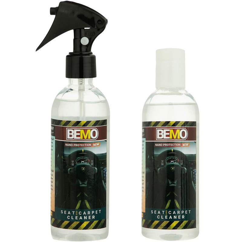 مایع تمیز کننده داخل خودرو بمو مدل G2 حجم 250 میلی لیتر بسته 2 عددی