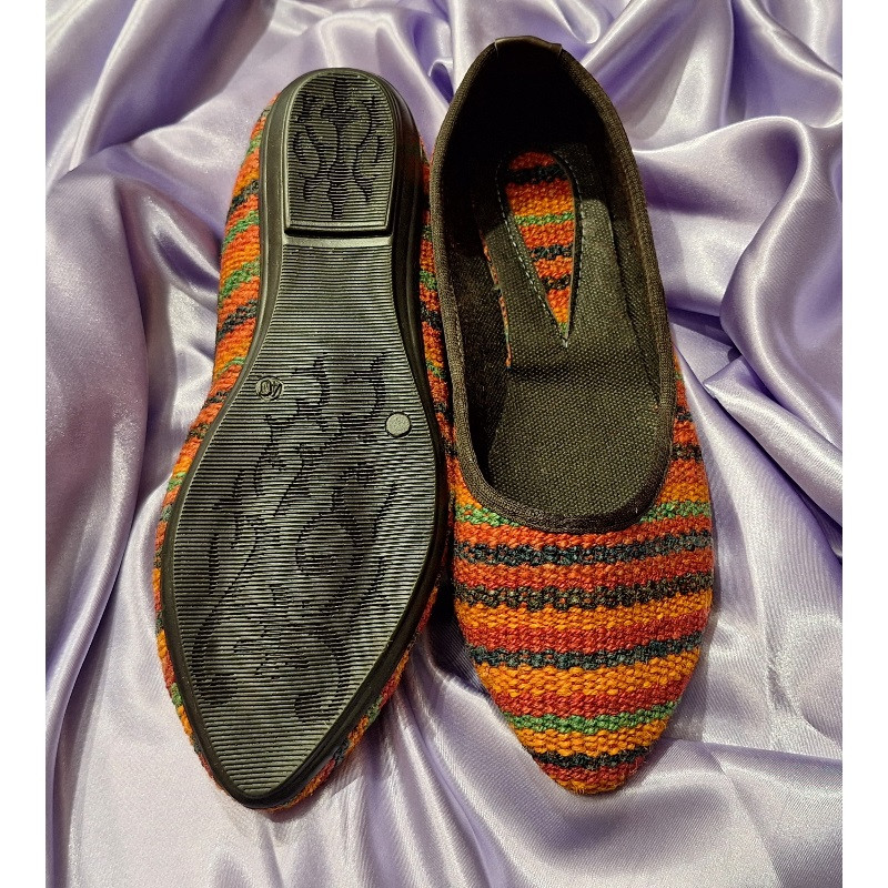 کفش زنانه مدل گلیم دستباف