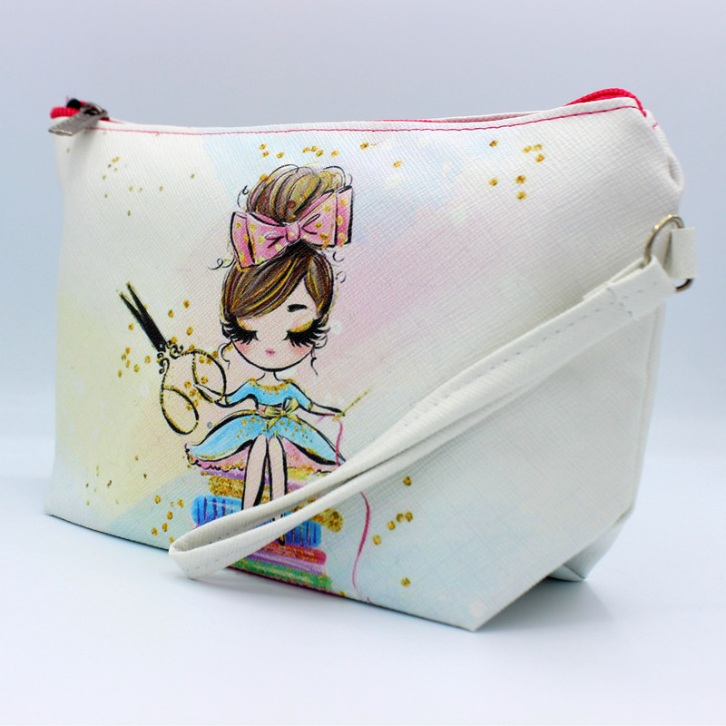 کیف لوازم آرایش زنانه مدل دختر کد A133