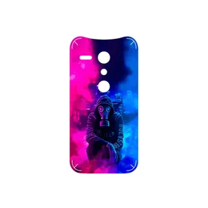 MAHOOT Smoke Rainbow Digital Art 2 Cover Sticker for Motorola Moto G