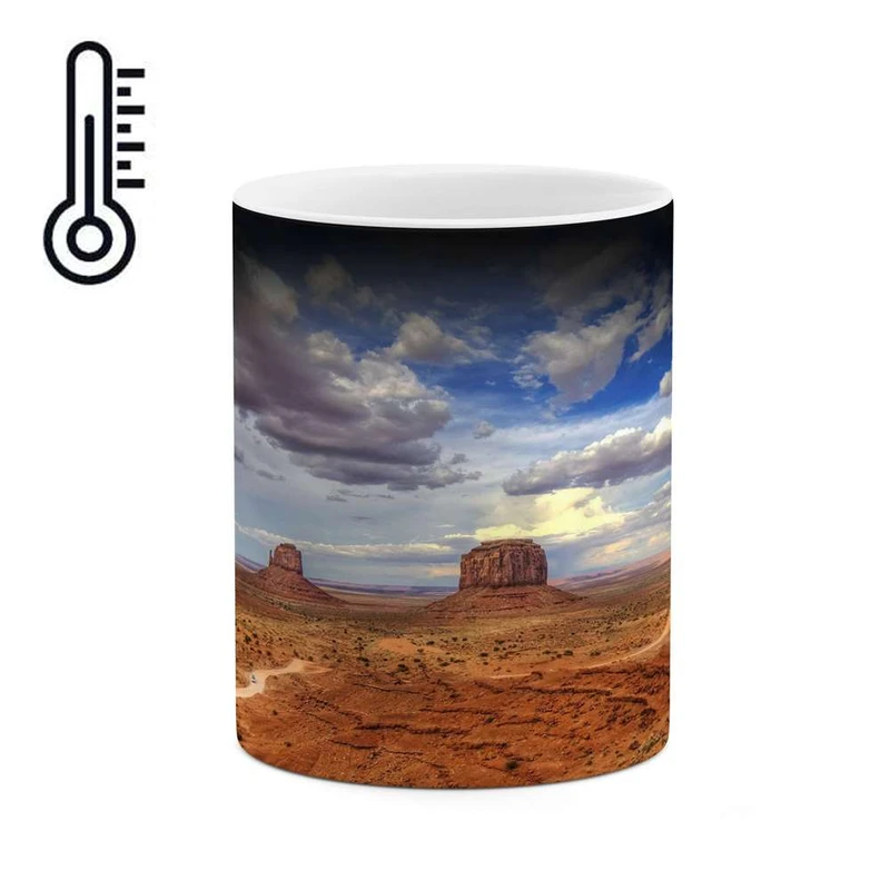 ماگ حرارتی کاکتی مدل منظره کد mgh17808