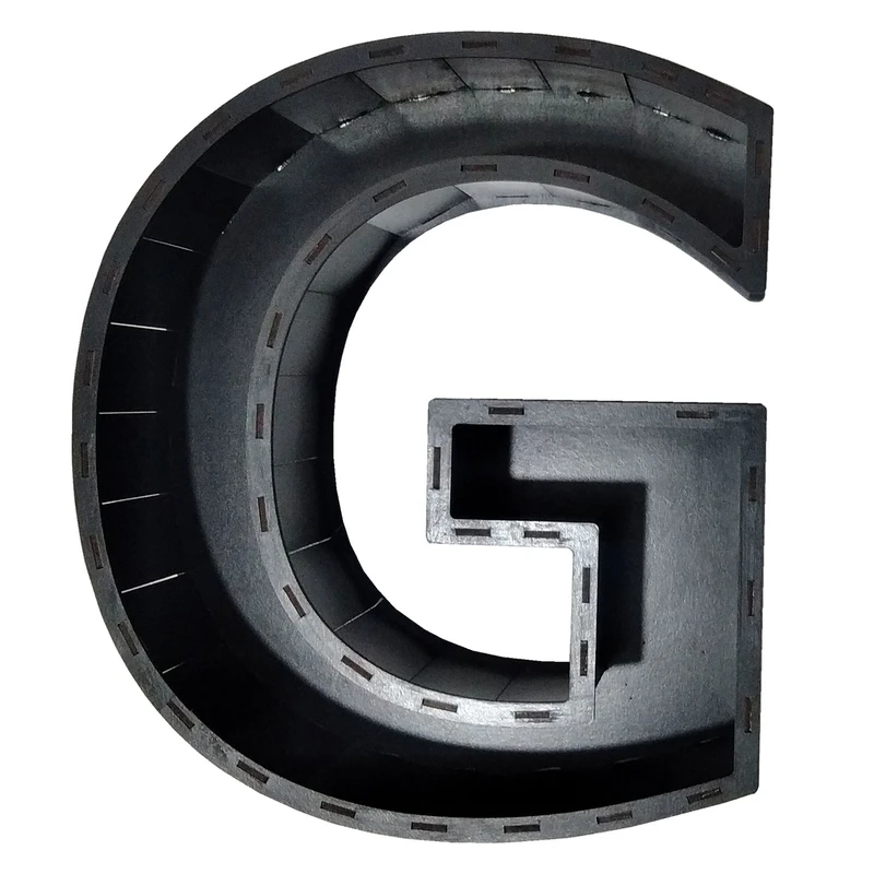 جعبه هدیه مدل حروف انگلیسیG کد b7