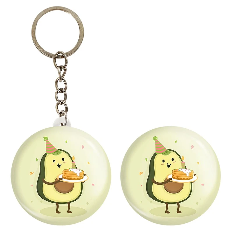 پیکسل خندالو مدل آووکادو کد 29573 به همراه جاکلیدی