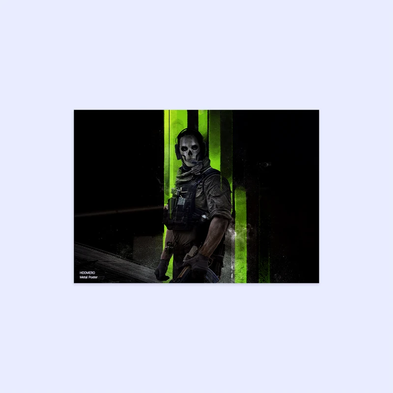 پوستر هومرو مدل فلزی طرح بازی کال اف دیوتی کد PS239