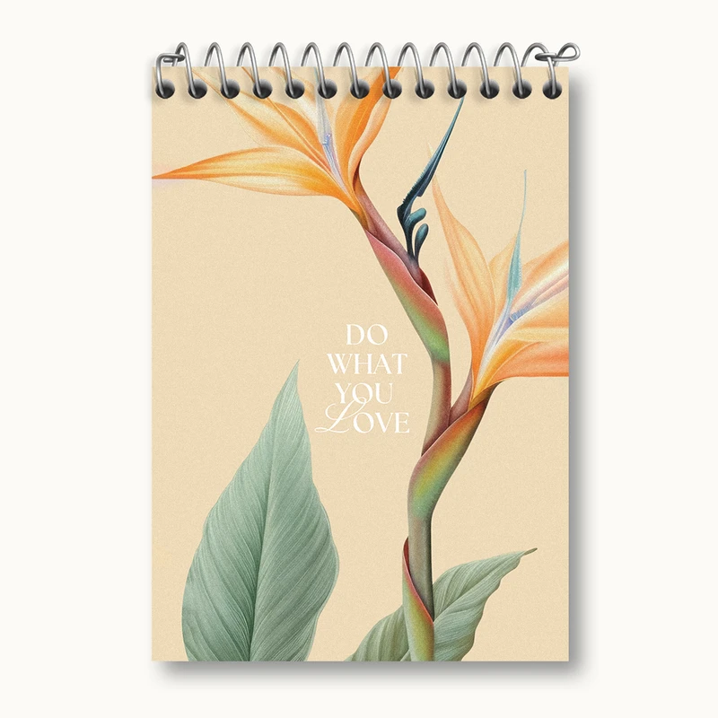 دفتر یادداشت 50 برگ خندالو طرح Do What You Love کد N2307
