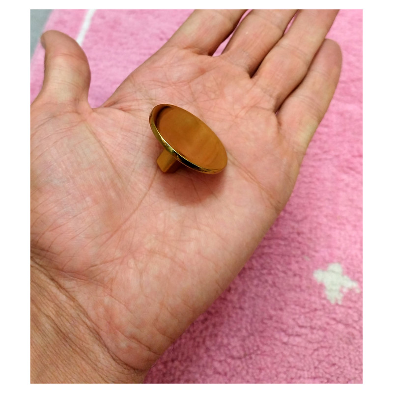 دستگیره کابینت و کمد مدل گرد کدDA500 بسته 5 عددی