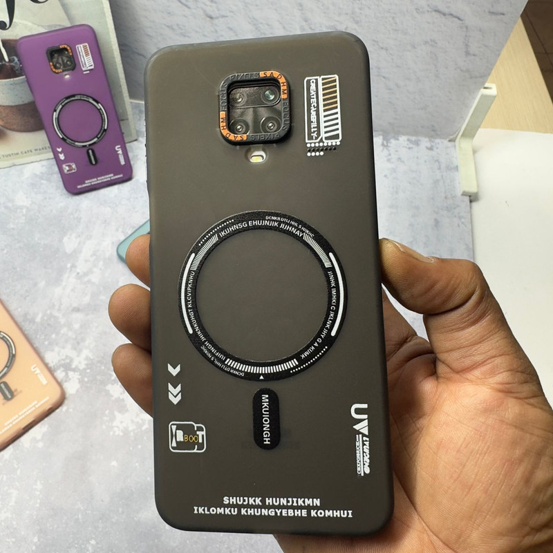 کاور کد 03طرح مگ سیف مناسب برای گوشی موبایل شیائومی Redmi note 9s