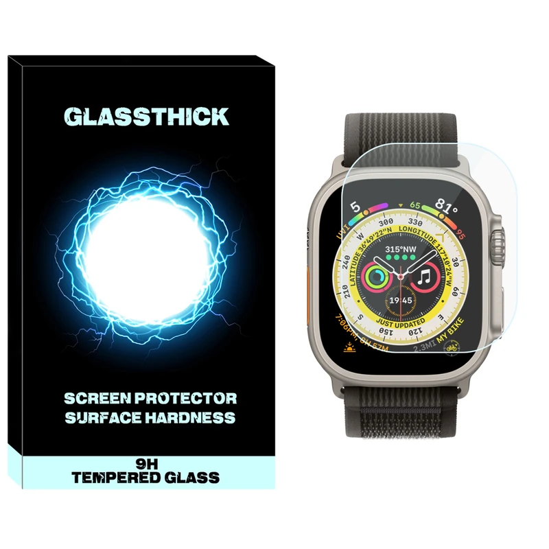 محافظ صفحه نمایش شیشه‌ای گلستیک مدل SH-GL مناسب برای ساعت هوشمند الترا X8