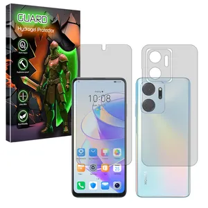 Guard Tough model transparent screen protector suitable for Honor X7a mobile phone along with the back protector