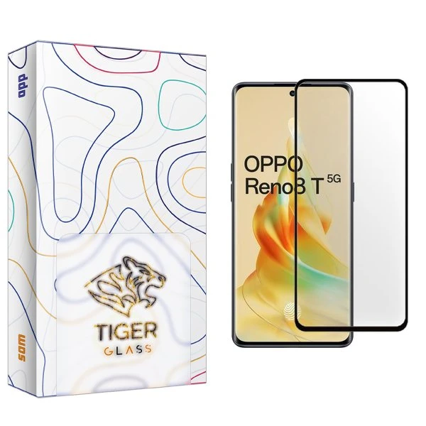 محافظ صفحه نمایش شیشه ای تایگر گلس مدل APL2 مناسب برای گوشی موبایل اوپو Reno 8T
