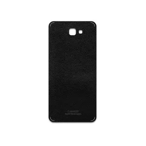 MAHOOT Black-Leather Cover Sticker for Samsung Galaxy J7 Prime