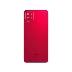 MAHOOT Matte-Warm-Red Cover Sticker for Samsung Galaxy F12