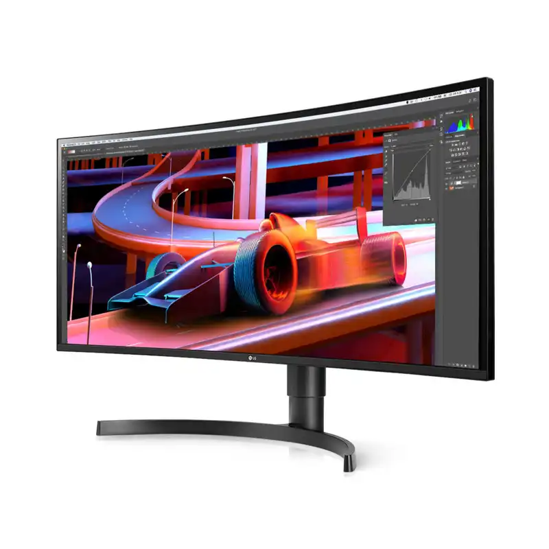 مانیتور خمیده ال جی مدل 34WL85C-B سایز 34 اینچ