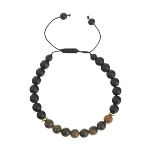 دستبند مردانه مدل چشم ببر