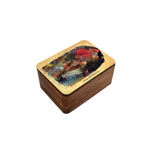 جعبه هدیه چوبی آزاکو مدل BR4-019
