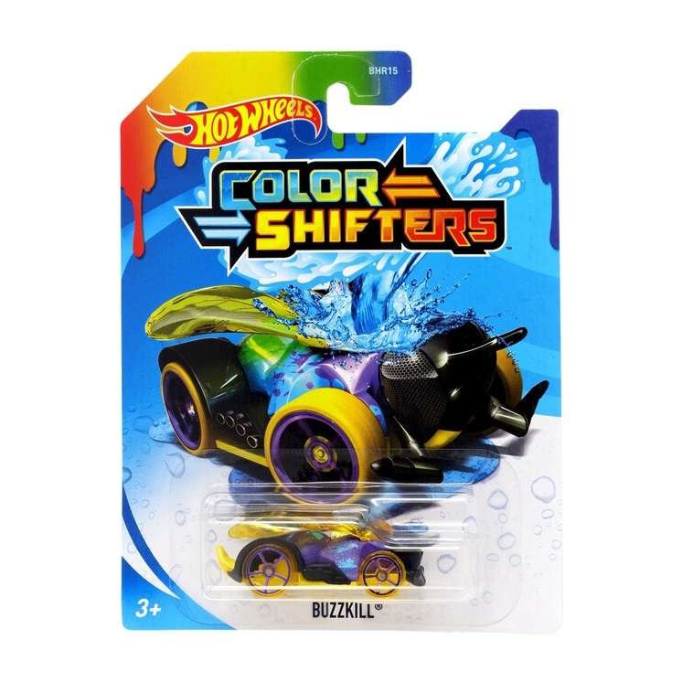ماشین بازی هات ویلز مدل Color Shifters BUZZKILL کد BHR15 / BHR56