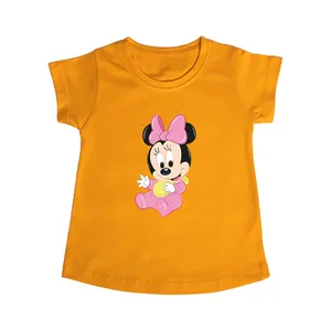 تی شرت آستین کوتاه دخترانه مدل Baby Minnie Mouse Og0017
