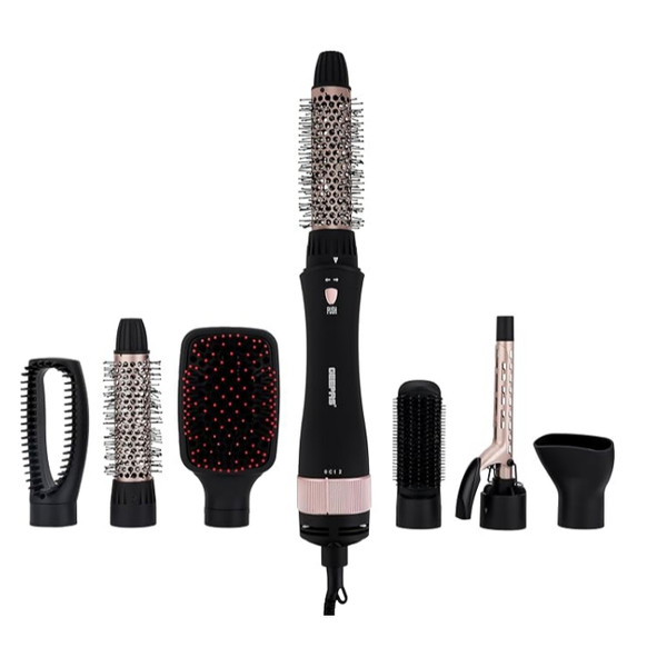 سشوار برس دار حالت دهنده جی پاس مدل GH86070