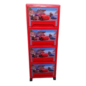دراور کودک ناصر مدل CARS 22 به همراه یک عدد ناخنگیر مدل عروسکی