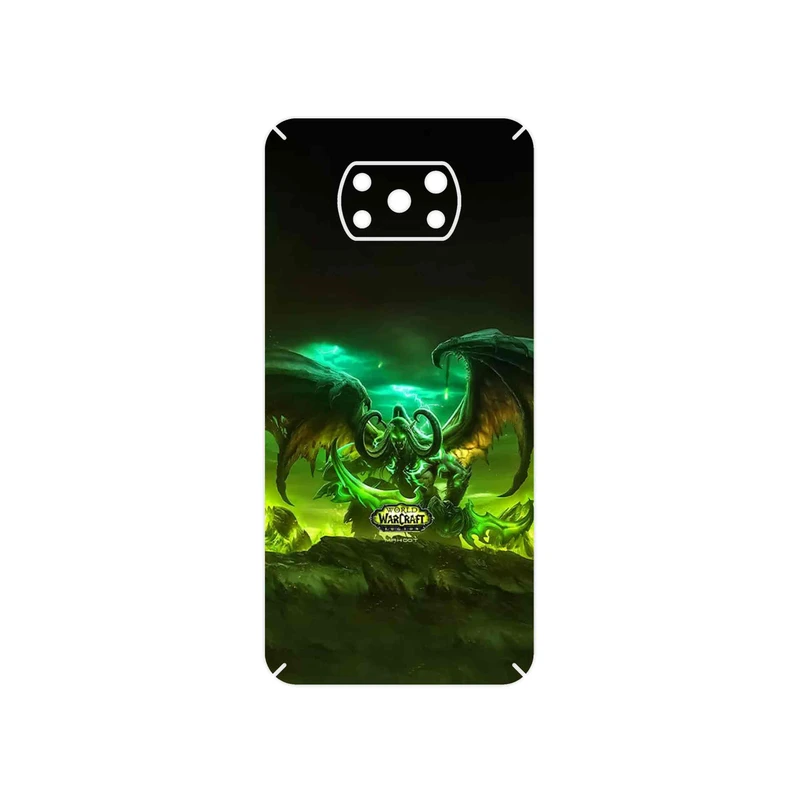 برچسب پوششی ماهوت مدل Warcraft Game Series مناسب برای گوشی موبایل شیائومی Poco X3 Pro