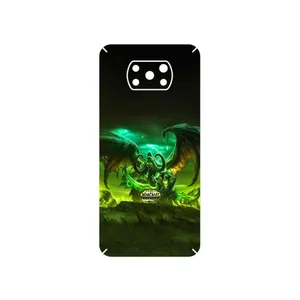 MAHOOT Warcraft Game Series Cover Sticker for Xiaomi Poco X3 Pro